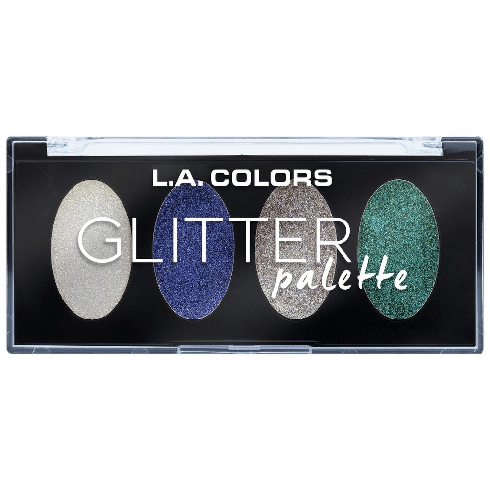 *3/15* NEW L.A. COLORS Eyeshadow Glitter Palette Mysterious Festival Makeup